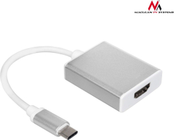 Fotoja e Përshtatës USB Maclean USB C - HDMI  (MCTV-841) , i bardhë