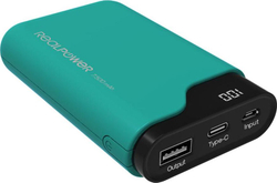 Fotoja e Powerbank Realpower PB-7500C, 7500mAh, i gjelbër