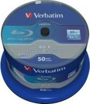 Fotoja e CD Verbatim BD-R, 25GB, 6x50 copë