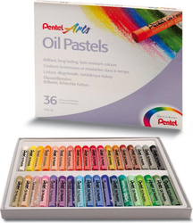 Fotoja e Pastele me vaj Pentel NE PHN-36, 36 ngjyra