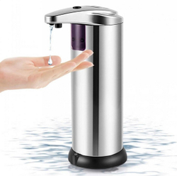 Fotoja e Shpërndarës sapuni Platinet, 250 ml, i argjendtë
