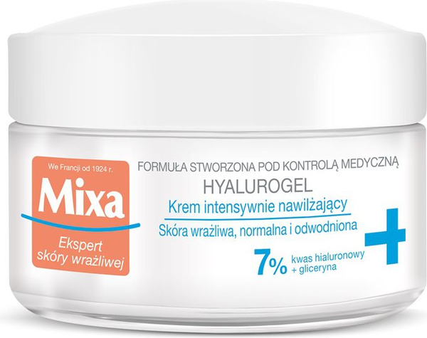 Fotoja e Krem hidratues për fytyrën Mixa Hyalurogel, 50ml