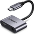 Fotoja e Përshtatës USB Ugreen USB-C, 3.5mm, i argjendtë, Picture 1