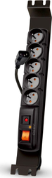 Fotoja e Kordon energjie Acar F5 RACK IEC, 230V, 1.5m, i zi