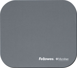 Fotoja e Mauspad Fellowes Microban 5934005, 23.4 x 20 cm, i hirtë