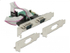 Fotoja e Kontrollues Delock PCIe 2.0 x1 - 2 porta seriale DB9 (89641), Picture 1