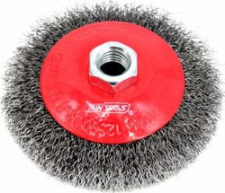 Fotoja e Furçë konike AWTools, 115mm, M14