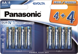 Fotoja e Bateri Panasonic AA / R6, 8 copë