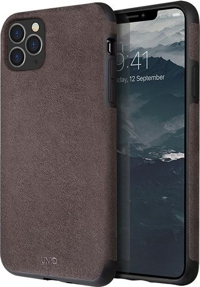 Fotoja e Mbrojtëse Uniq Sueve për iPhone 11 Pro Max, e hirtë