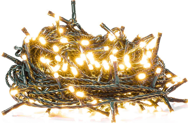 Fotoja e Drita festive Retlux 100 LED, 10m, e bardhë e ngrohtë