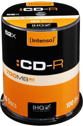 Fotoja e Set CD-R Intenso, 50 copë, 700 MB