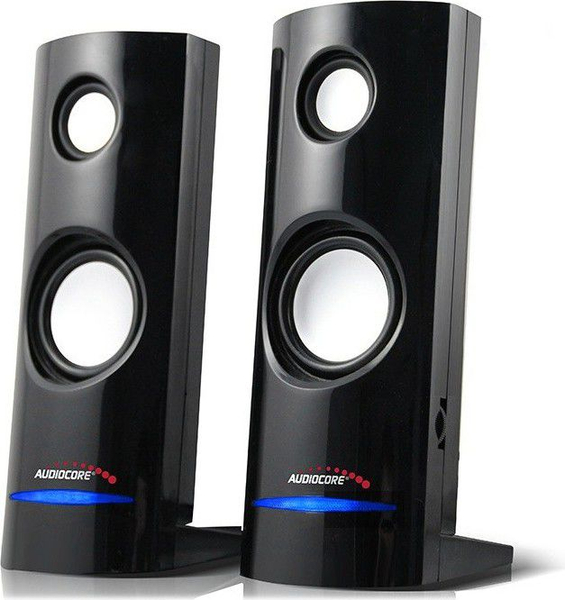 Fotoja e Altoparlant për kompjuter Audiocore AC860, i zi