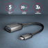 Fotoja e Përshtatës AXAGON USB-C - USB-A (M/F), USB 3.2 Gen 1, 3A, 20cm, Picture 2