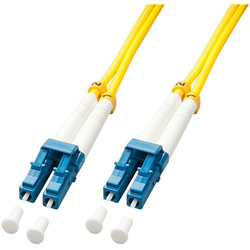 Fotoja e Kabllo rrjeti Lindy Fiber optic LC/LC, OS2, 3m, 9/125Ám, e verdhë