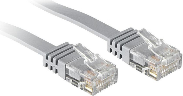 Fotoja e Kabllo rrjeti Lindy Patchcord, Cat.6, U/UTP, 3m, e hirtë