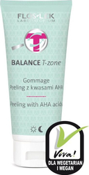 Fotoja e Skrub për fytyrë FLOSLEK Balance T-Zone Gommage, 125 ml