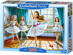 Fotoja e Puzzle Castorland Little Ballerinas, 260 elemente