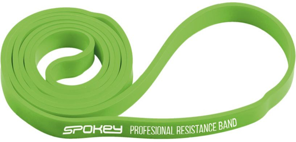 Fotoja e Litar gome për fitnes Spokey power II, i gjelbër