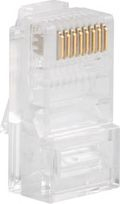 Fotoja e Set priza Lanberg RJ45 (8P8C) CAT.5E UTP, 100 copë