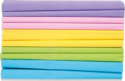 Fotoja e Set letër Crepe Happy Color, 10 copë, 25x200cm, shumëngjyrëshe