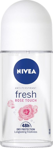 Fotoja e Deodorant Niveal Fresh Rose Touch për femra, 50 ml