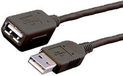 Fotoja e Kabllo USB MediaRange, 3 m, e zezë
