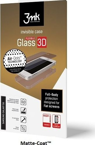 Fotoja e Xham mbrojtës 3MK FlexibleGlass për Samsung A40