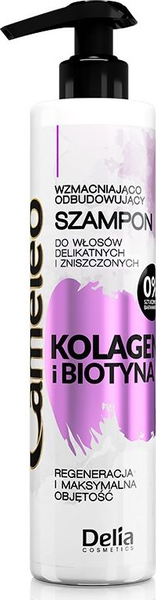 Fotoja e Shampo për forcimin dhe rindërtimin e kolagjenit dhe biotinës Delia Cameleo, 250 ml
