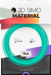 Fotoja e Set filamentësh për printer 3D Simo PLA Color Set, gjelbër fluoreshent/kaltër