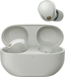Fotoja e Dëgjuese Sony Noise Canceling WF-1000XM5, të argjendta