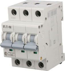 Fotoja e Ndërprerës miniaturë EATON 3P C 63A 6kA AC xPole Home HN-C63 / 3 194897