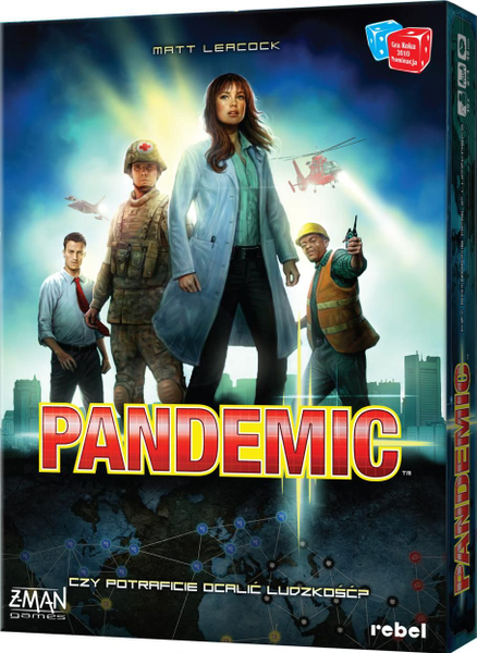 Fotoja e Lojë tavoline Rebel Pandemic, version i ri polak