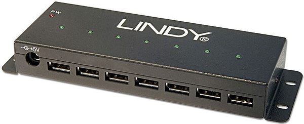 Fotoja e Stacion USB Lindy, 7x USB-A 2.0 (42794)