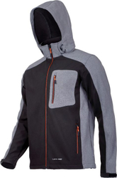 Fotoja e Xhaketë Lahti Pro me kapuç Softshell (L4091603), L, e zezë