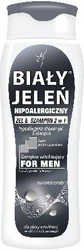 Fotoja e Shampo për meshkuj Bialy Hypoallergenic Gel 2në1, 300ml