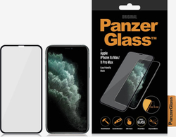 Fotoja e Xham mbrojtës PanzerGlass për iPhone XS Max / 11 Pro, i zi