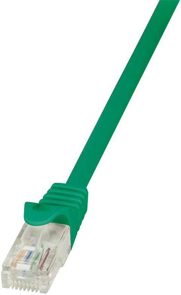 Fotoja e Kabllo rrjeti LogiLink, Patchcord, CAT 6, U/UTP, EconLine, 3m, e gjelbër