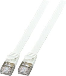 Fotoja e Kabllo EFB Patchcord, U/FTP, Cat.6A, PVC, 0.25m, e bardhë