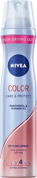 Fotoja e Sprej për modelim flokësh Nivea Color Care & Protect, 250 ml