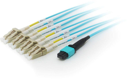 Fotoja e Kabllo optike Equip MTP Patchcord - 4x LC, OM4, 7m (25556407)