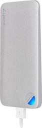 Fotoja e Powerbank Luxa2 P2, 5000 mAh, hyrje micro-USB, dalje USB, i argjendtë