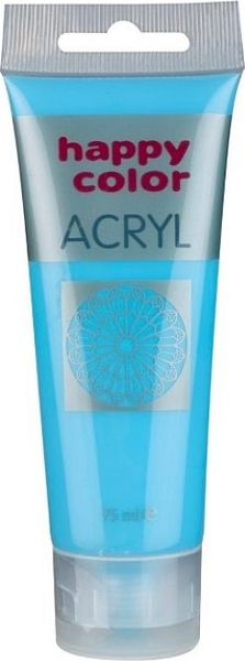 Fotoja e Bojë akrilike Happy Color, 75 ml, e kaltër