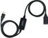Fotoja e Kabllo PremiumCord USB-A - USB-A, 10m, e zezë, Picture 1