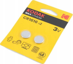 Fotoja e Set i baterive Kodak Max CR1616, 3V