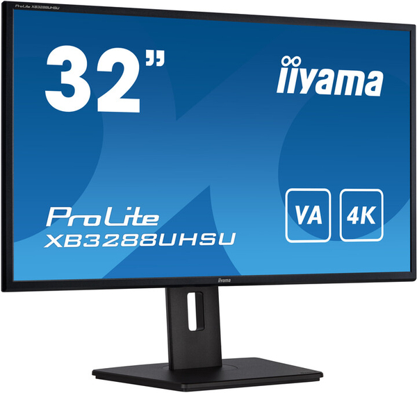 Fotoja e Monitor iiyama ProLite XB3288UHSU-B5 - LED, 31.5", UHD, i zi
