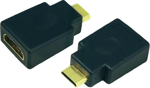 Fotoja e Përshtatës LogiLnik HDMI Mini - HDMI AV AH0009, i zi