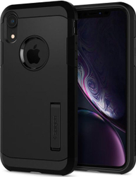 Fotoja e Mbrojtëse Spigen për iPhone XR, e zezë