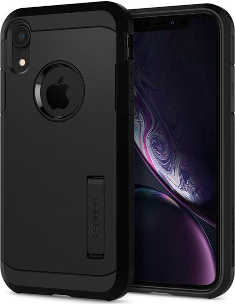 Fotoja e Mbrojtëse Spigen për iPhone XR, e zezë