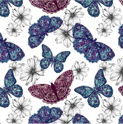 Fotoja e Kartolinë Swarovski CL0407 Ethnic Butterflies
