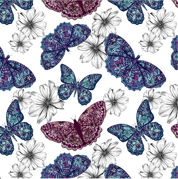 Fotoja e Kartolinë Swarovski CL0407 Ethnic Butterflies